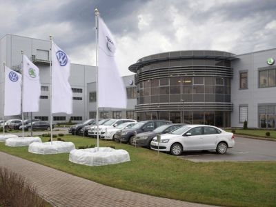 Завод Volkswagen в Нижнем Новгороде Фото: vladtime.ru